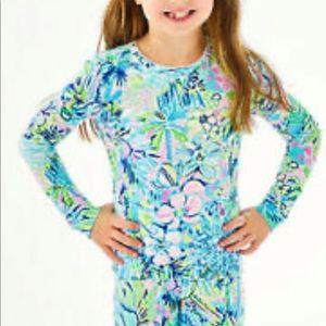 Lilly Pulitzer kids Sammy top. Size 8.